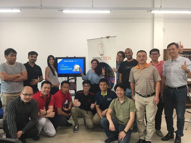 Cross-cultural team workshop