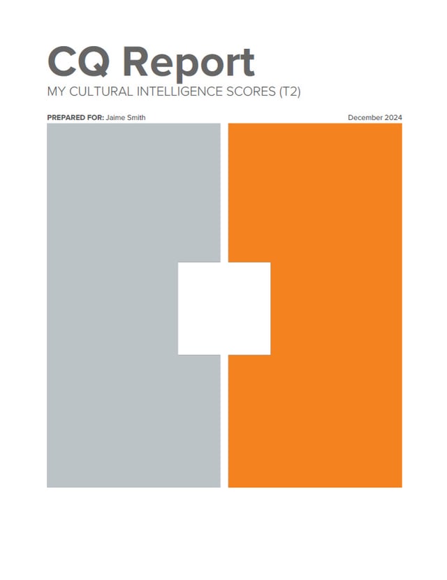 CQ Assessment report cover
